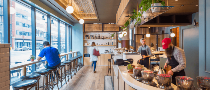 Residential Lobby Coffee Shop