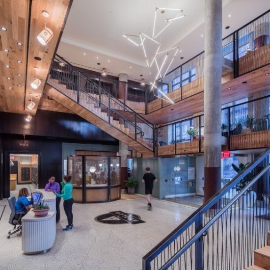 The Apollo's three-story lounge and lobby is open to the public until 10:00 PM each evening.