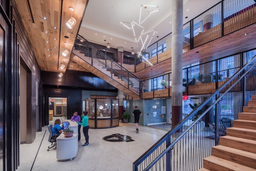 The Apollo's three-story lounge and lobby is open to the public until 10:00 PM each evening.